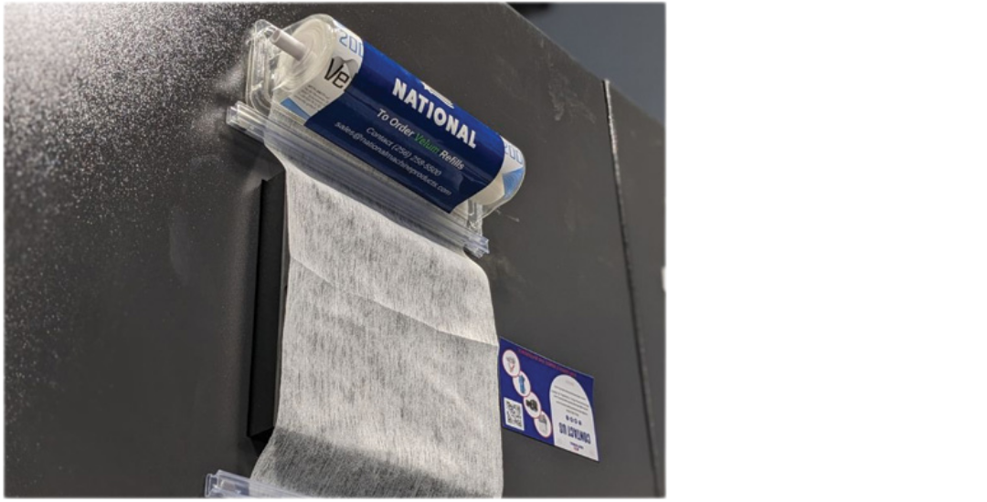 CNC air filtration system designed to protect electrical cabinets and motors while supporting CNC shop productivity solutions.